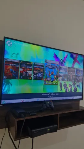Xbox 360 RGH Desbloqueado + 300 Jogos + 6.000 Retrô