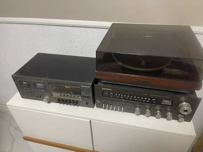 Sistema de som gradiente anos 80