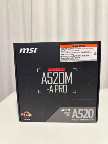 Placa Mãe MSI A520M-A PRO