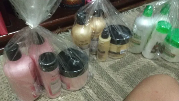 Kit de tratamento para cabelos