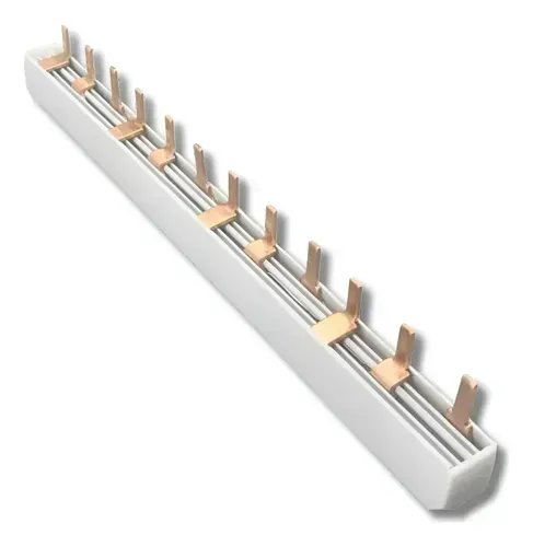 BARRAMENTO PENTE TRIFASICO 63A 12P 21CM (SOPRANO)