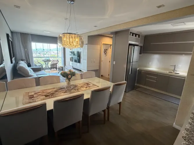 Apartamento para venda com 93 metros quadrados com 3 quartos
