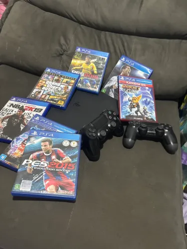 Setup ps4 teclado mecânico mouse monitor de 60hz