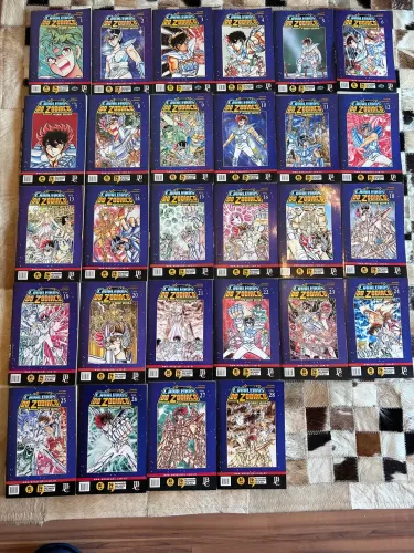 Mangá Cavaleiros do Zodíaco - Completo
