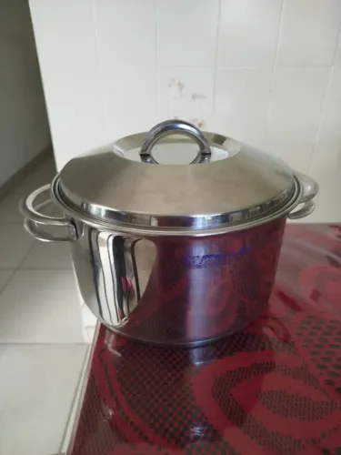 Panela Caçarola Tramontina Inox 24 cm