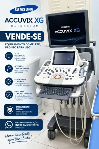 Ultrassom Accuvix XG - VENDA E LOCAÇÃO - SAMSUNG MEDISON