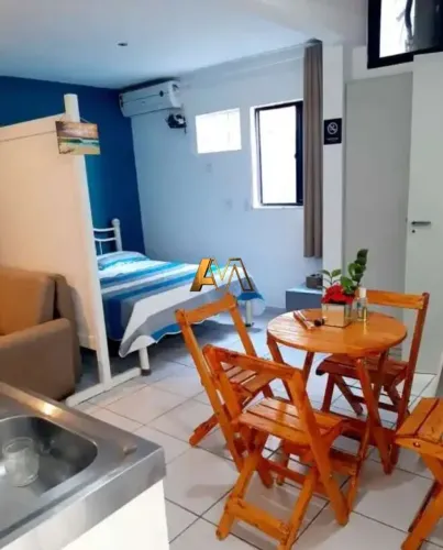 STUDIO MOBILIADO PROXIMO A PRAIA EM AMARALINA