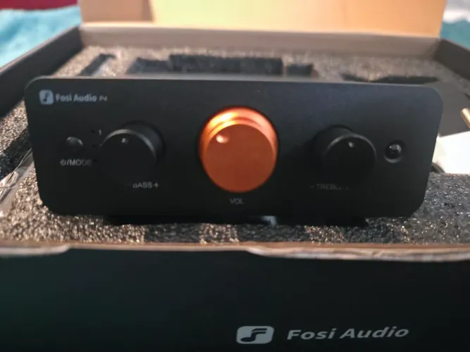 Pré Amplificador De Áudio - Fosi Áudio P4 - Bivolt