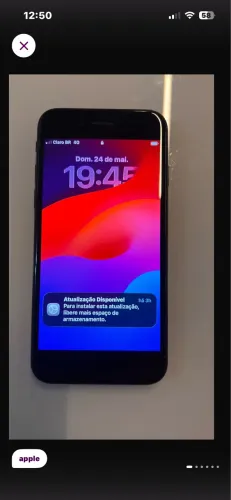 iphone SE preto