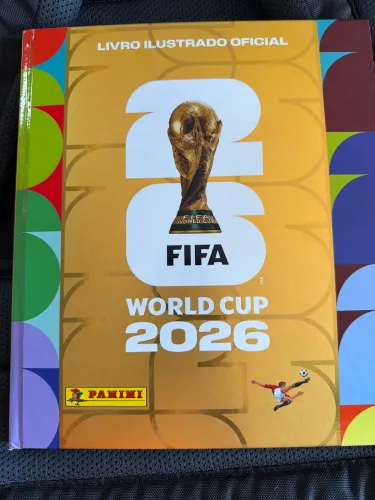Álbum da copa dourado completo 