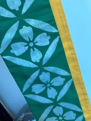 Faixa de kimono (Obi) antiga e assinada