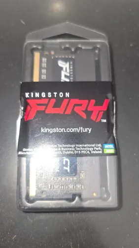 Memória RAM para notebook | 16GB (DDR4) - 3200Mhz | Kingston Fury Impact