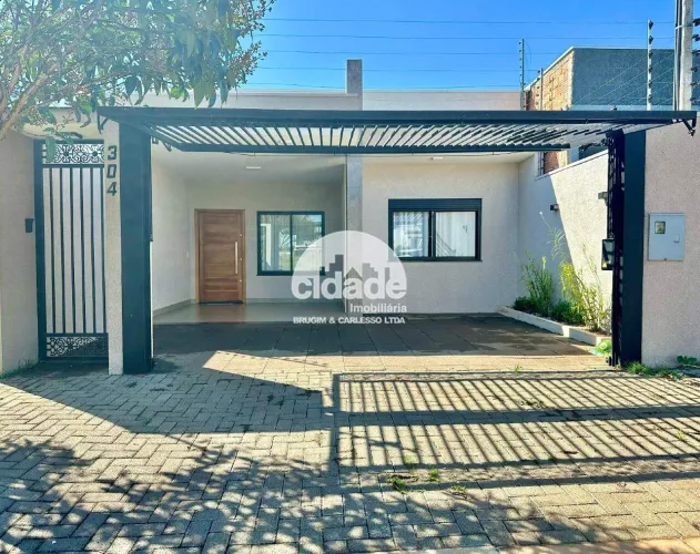 Casa à venda no Tropical III com 1 suíte, 2 quartos e edícula completa