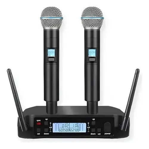 Sistema de Microfone S/Fio SHURE GLXD4+ Beta 58A 
