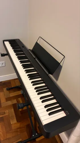 Piano Digital Casio CDP-S110 88 Teclas Pesadas + Suporte em X (Impecável)