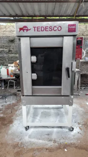 Forno turbo elétrico 8 assadeiras Tedesco