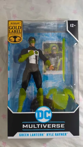 Original McFARLANE DC Gold Label Lanterna Verde Kyle Rayner