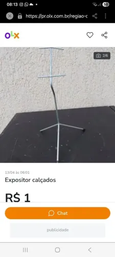 Repositor de calçados WhatsApp *