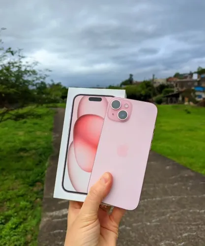IPhone 15 128GB Pink Anatel - Pronta Entrega- Novo, Lacrado e Garantia