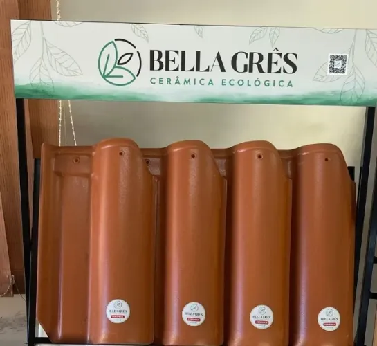TELHA ESMALTADA BELLA CERÂMICA - VILHENA GRES - 12,3 PEÇAS P/M2