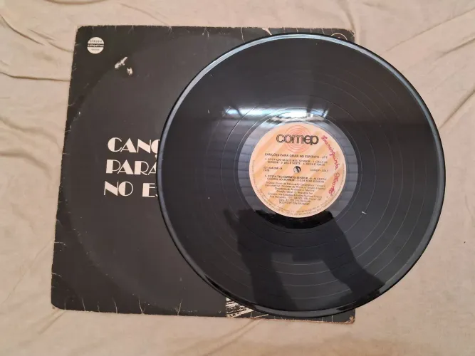 Disco de Vinil Antigo "Canções para orar no Espírito"
