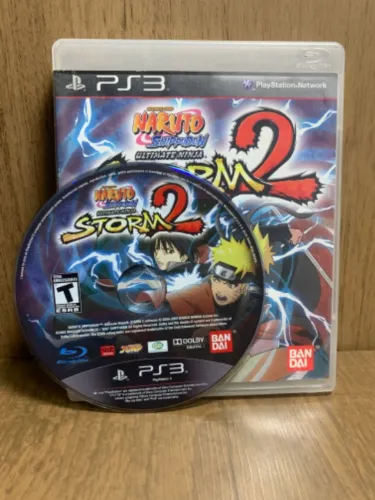 Jogo Naruto Storm 2 PS3, PlayStation 3 (perfeito estado)
