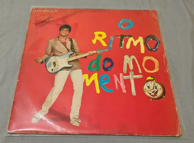 LP Disco de Vinil Lulu Santos O ritmo do momento