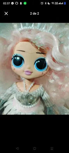 Boneca lol omg kristal
