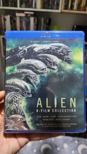 Blu-ray Alien A Coleção 6 Filmes Lacrado