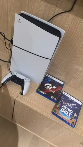 Ps5 1tb com leitor de disco + garantia