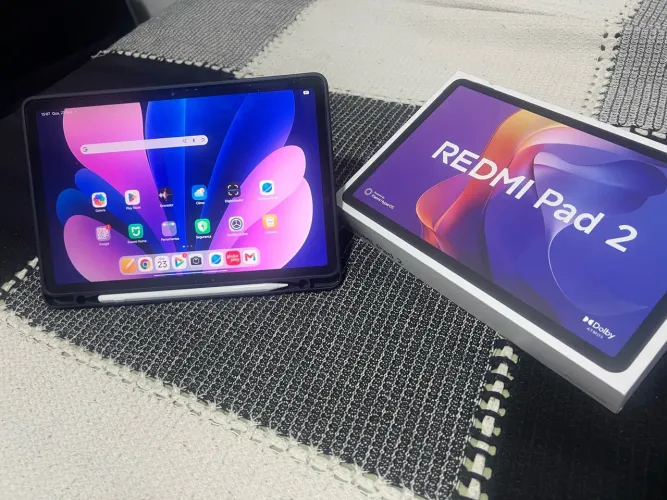 Redmi Pad 2 (256GB) + Caneta + Capa protetora