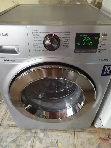 Lava e seca Samsung 8.5kg inox c/garantia