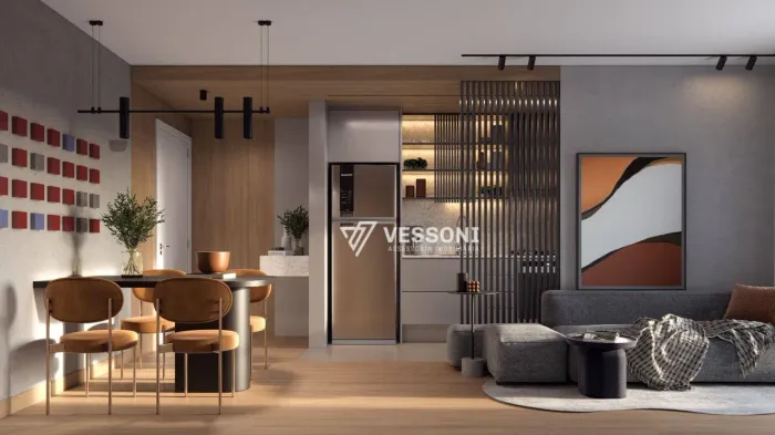 Studio com 2 dormitórios à venda, por R$ 743.600 - Novo Mundo - Curitiba/PR