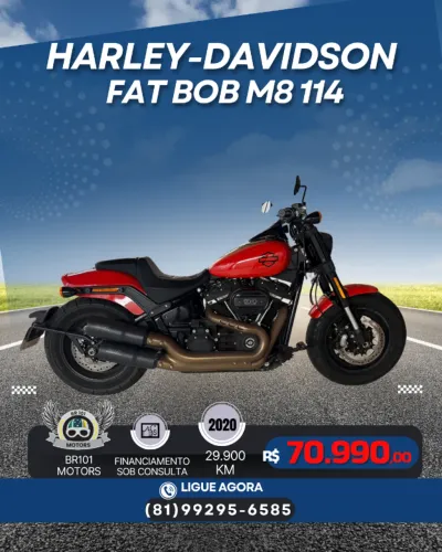 Fat Bob 2020 Motor M8 114