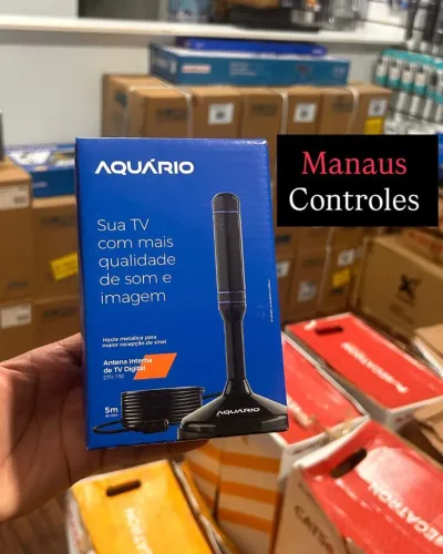 Antena digital para Tv Aquário 