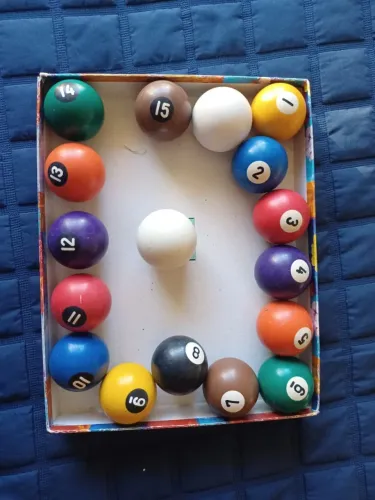 Bolas de Sinuca ou Bilhar Completo