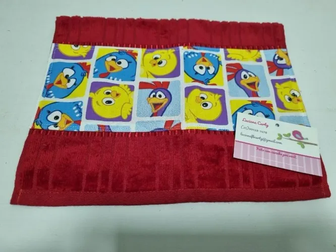 Toalhinha Galinha Pintadinha NOVA