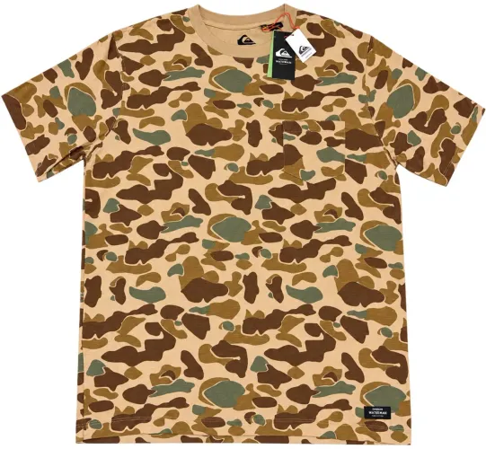 Camiseta Masculina QUICK SILVER Camuflada - Tamanho S