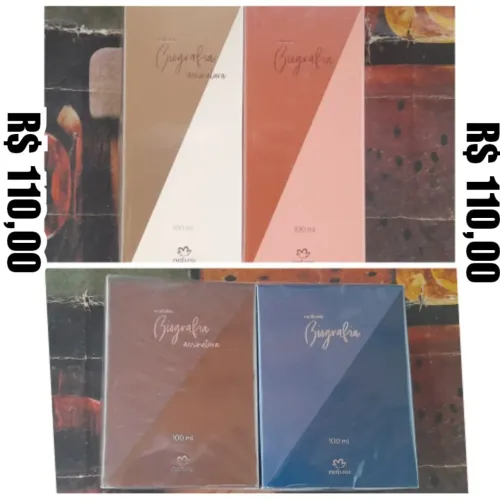 Perfume Biografia / Sintonia Impacto Natura 100ml