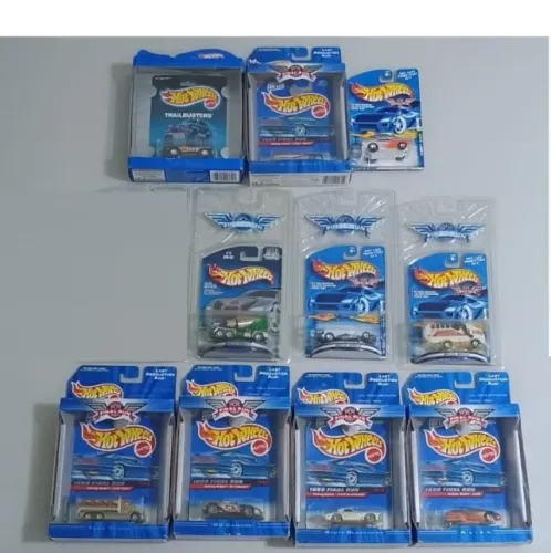 Lote Hot Wheels Final Run 1999 2000 2001 Pneus De Boracha