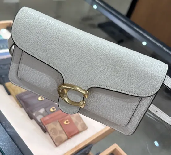 Bolsa Coach Tabby Chain Crossbody 19