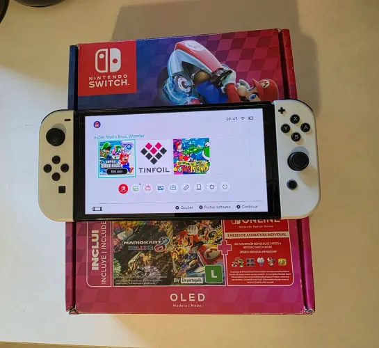 Nintendo Switch OLED DESBLOQUEADO