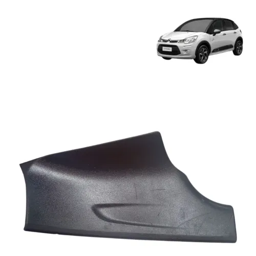 Acabamento Soleira Traseira Lado Direito C3 2014 S 34035 Preto