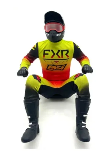 Piloto / Boneco C/ Roupa P/ Moto Losi 1/4 Promoto Mx / SM 