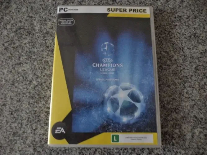 Jogo Uefa Champions League 2006-2007 Original PC-DVD