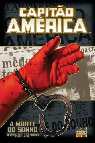 Marvel Deluxe HQ Capitão América Morte do Sonho