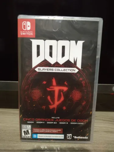 Doom Slayer collection lacrado switch