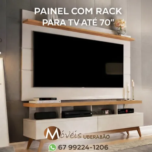 RACK COM PAINEL