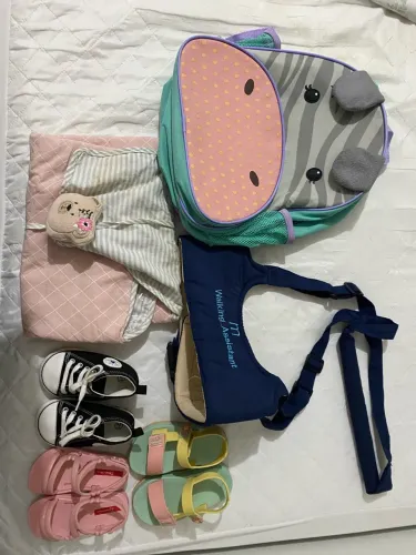 Itens para bebês super bem conservados.