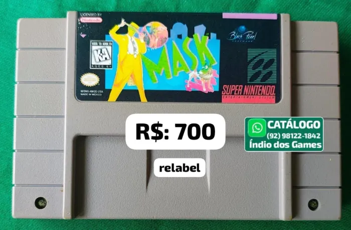 The Mask RELABEL = R$: 700